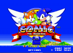 Sonic 2 SMTP Title Screen